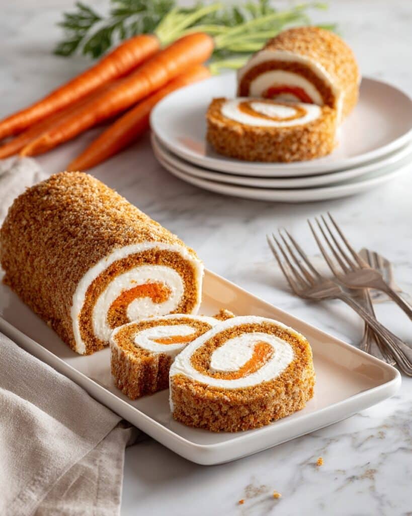 Carrot Cake Roll Recipe