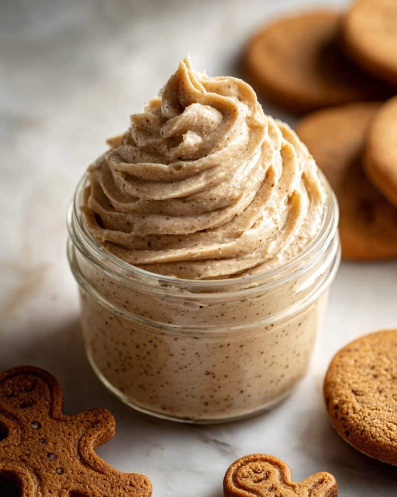 Gingerbread Stabilized Whipped Cream Recipe
