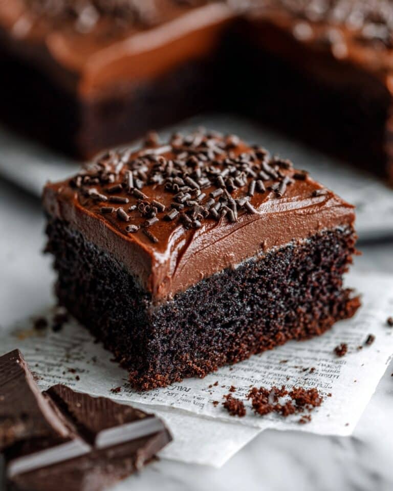 Decadent Chocolate Fudge Cake Recipe