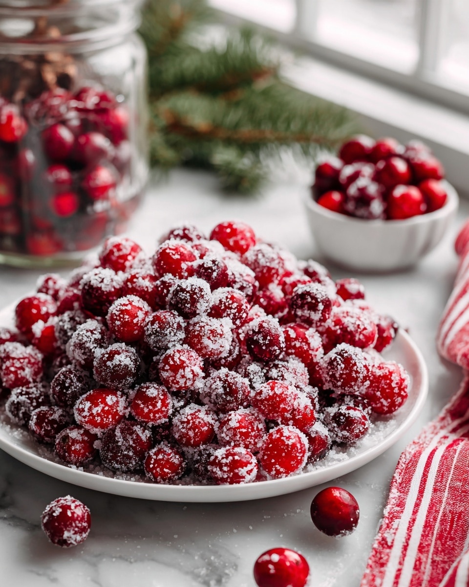 Sparkling Sugared Cranberries Recipe
