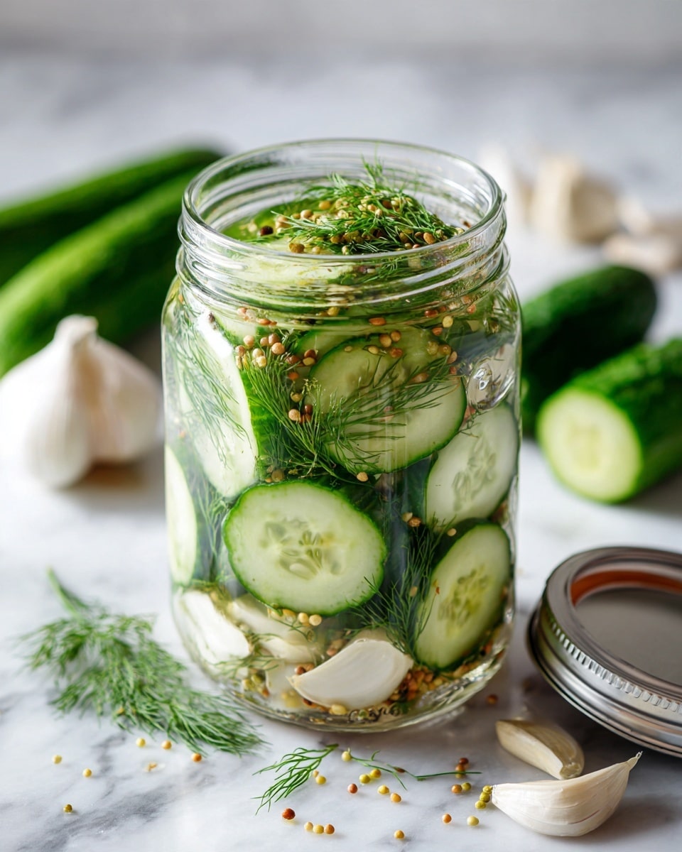 Quick Pickled Cucumbers Recipe
