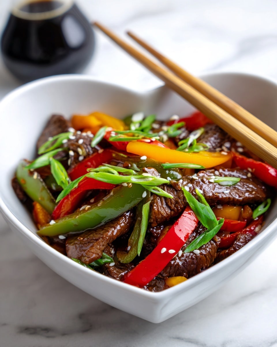 Pepper Steak Stir Fry Recipe